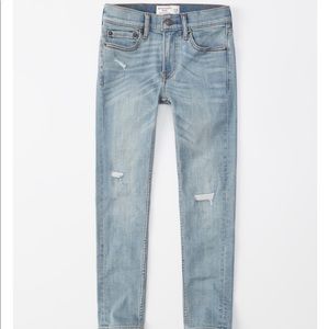 Boys Abercrombie Jeans Super Skinny Jeans 15/16